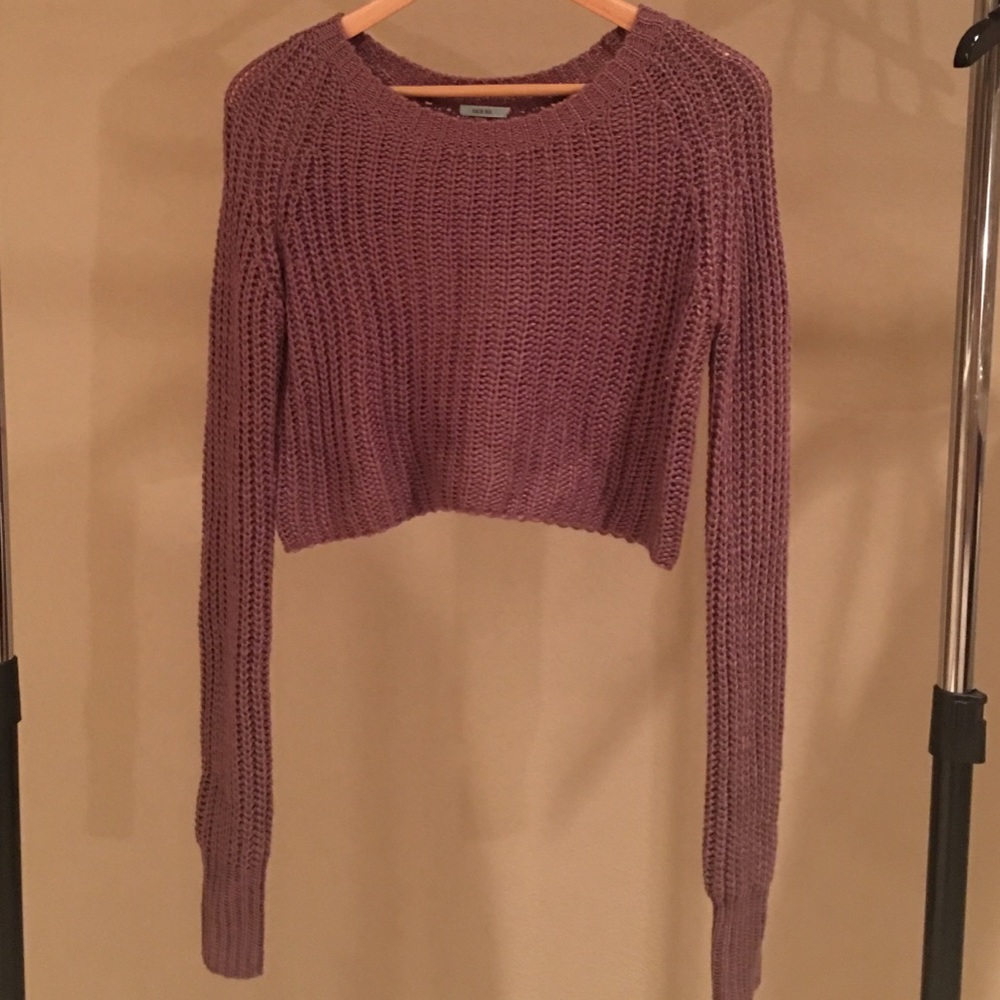 Kimichi Blue cropped sweater